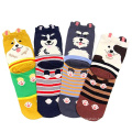 Funny design cute wholesale dog pictures novelty socks for women